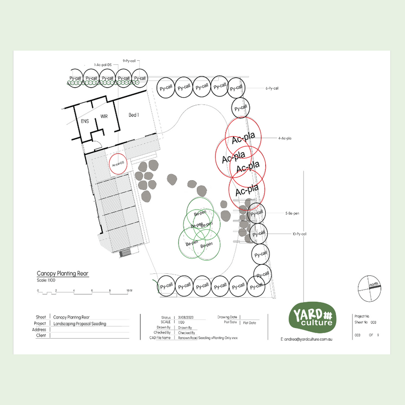 Planting Plan